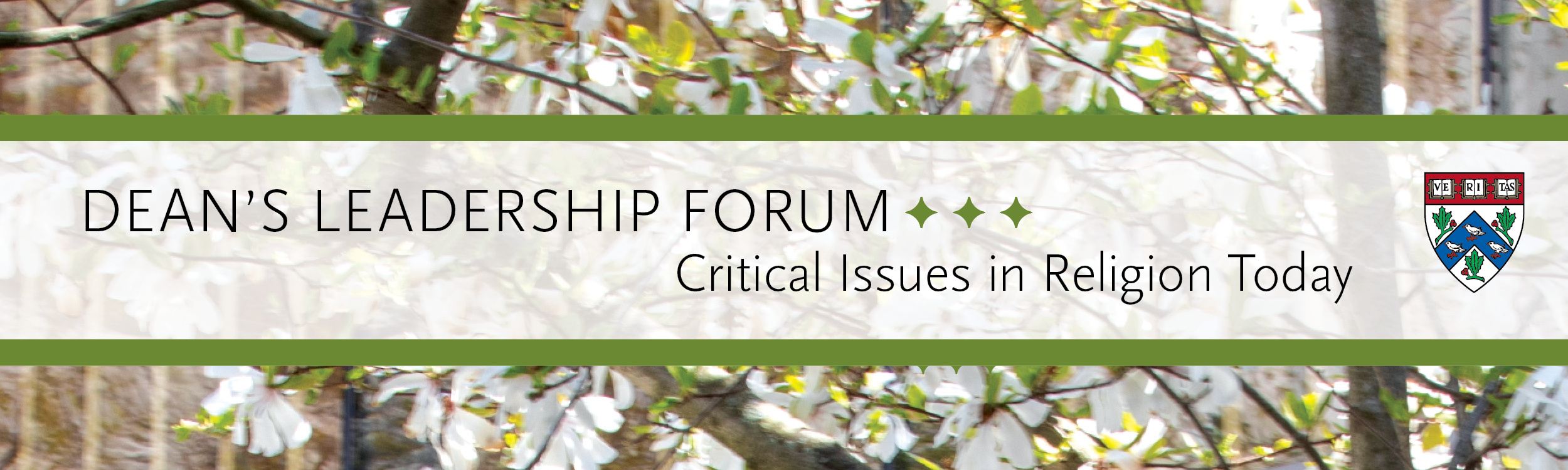 Dean's Leadership Forum Banner