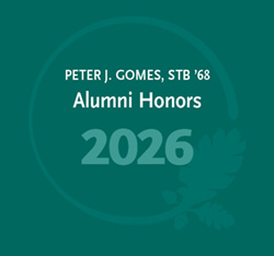 Peter J. Gomes, STB '68, Alumni Honors 2026