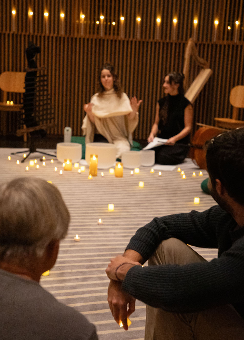 Paula Ortiz, MDiv ’26, and Lia Pikus, MTS ’27