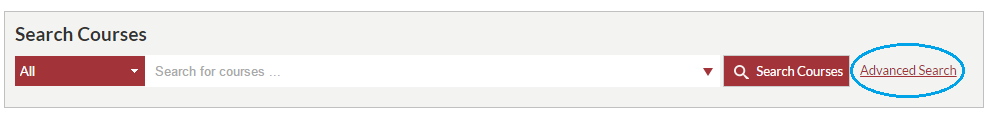 advanced search link