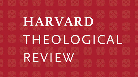 Harvard Theological Review Logo
