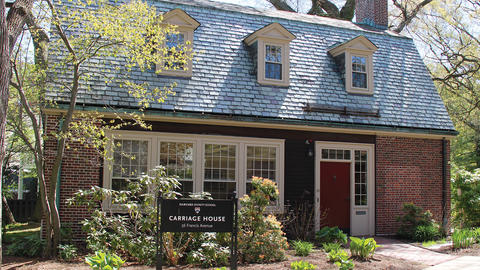 WSRP Carriage House in spring