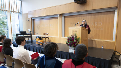 Amy Hollywood delivers Convocation address