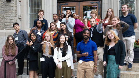 Group shot of 2025 DivEx participants