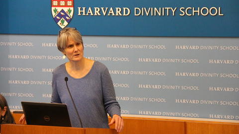 RLP Director Diane Moore at the front of a classroom