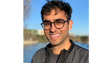 Alyjan Daya smiles looking at the camera