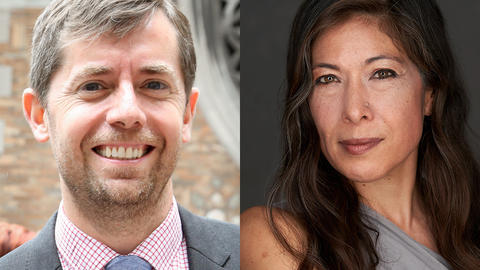 HDS professors Benjamin Dunning and Annette Yoshiko Reed