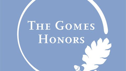 The Gomes Honors logo
