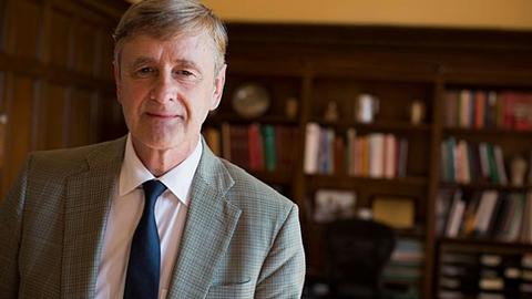 Dean David N. Hempton. / Photo: Stephanie Mitchell, Harvard Staff Photographer