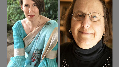 Sarah Pierce Taylor and Anne Monius photos