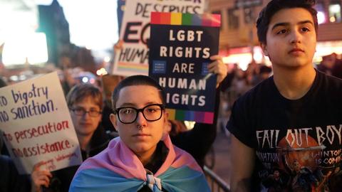 Protestors