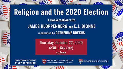 Religion and the Election poster