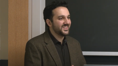Mohammad Sagha, Lecturer in the Modern Middle East at Harvard University,