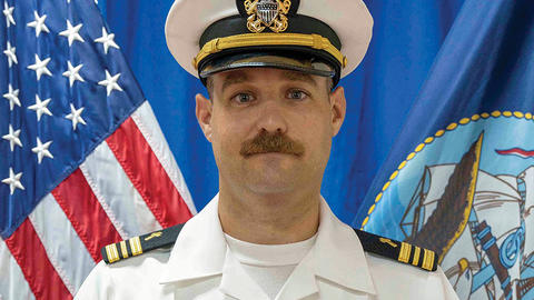 Navy headshot of Zachary Zumwalt