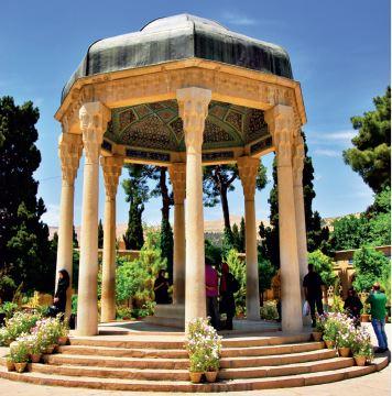 The tomb of Hafez in Shiraz, Iran