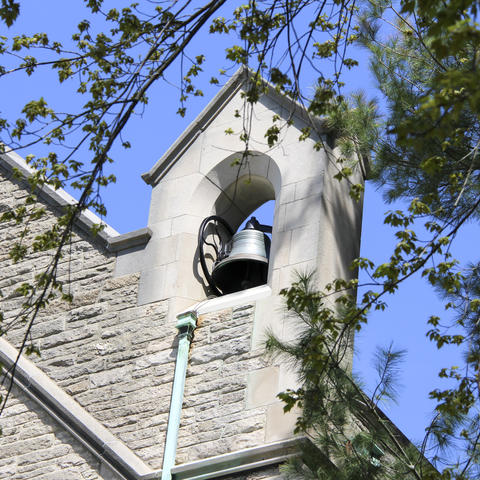 Bell tower on campus