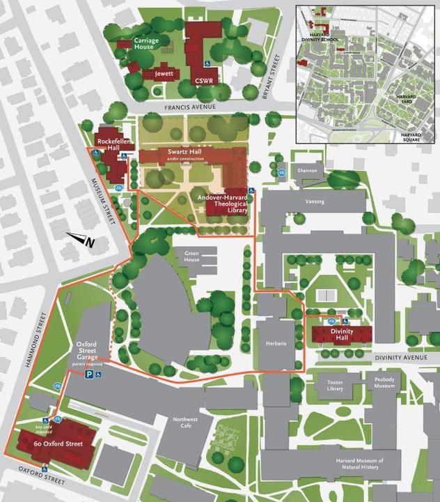 HDS campus map 2019