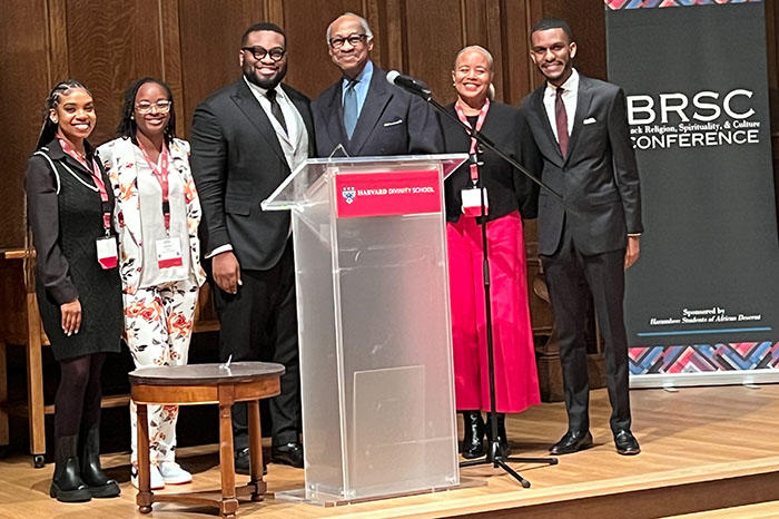 Aliyah Collins, Kenashia Thompson, Byron Jones II, John P. Brown, Tracey Robertson Carter, and Ahmaad Edmund