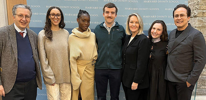 DS Film fest Board Members L-R Armando Fumagalli, Ella St. Hilaire, Rebecca Thompson, Robbie Rhodes, Catherine Carmody, Vice President Annie Ablon, President Mario Cader-Frech