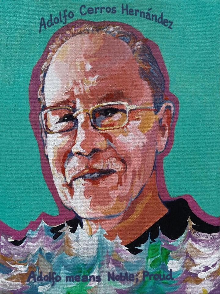 Painting of Adolfo Cerros Hernandez