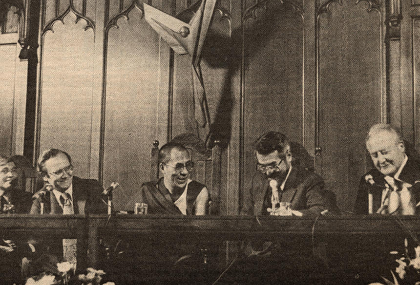 His Holiness the 14th Dalai Lama visits HDS in 1979