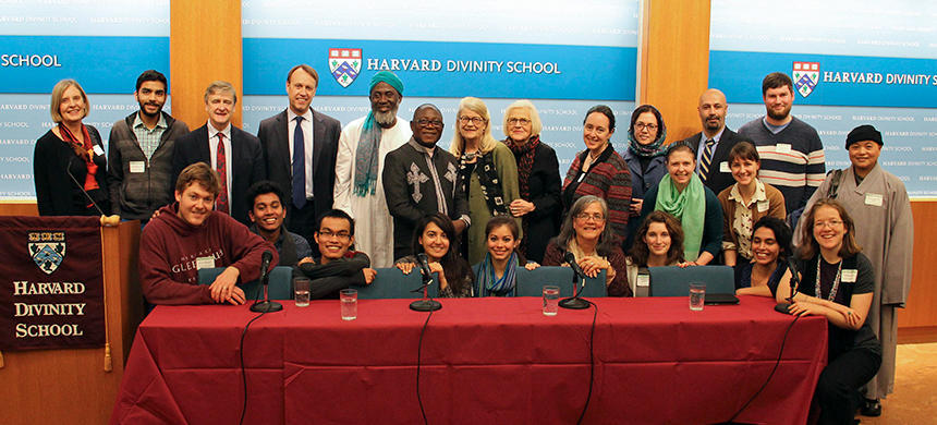 Colloquium participants gathered for a group photo