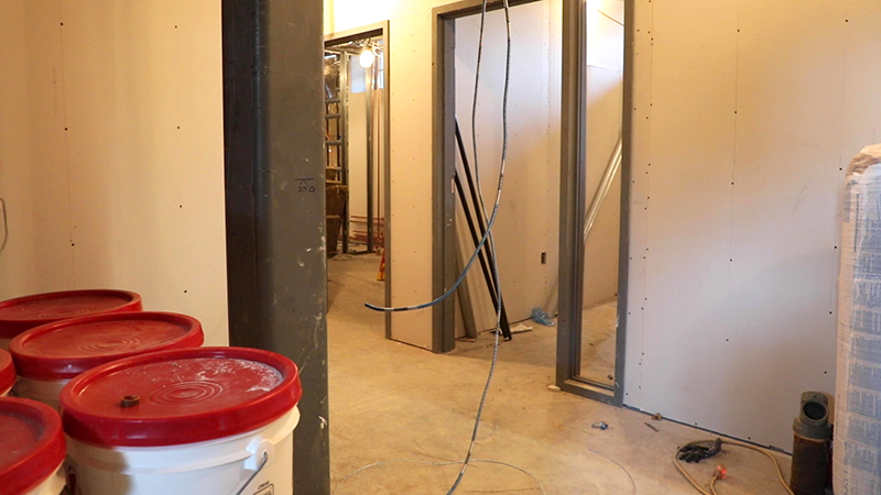 Suite framing in Swartz Hall