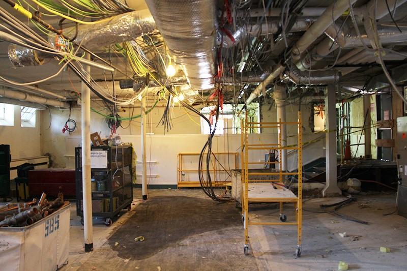 Swartz Hall demolition