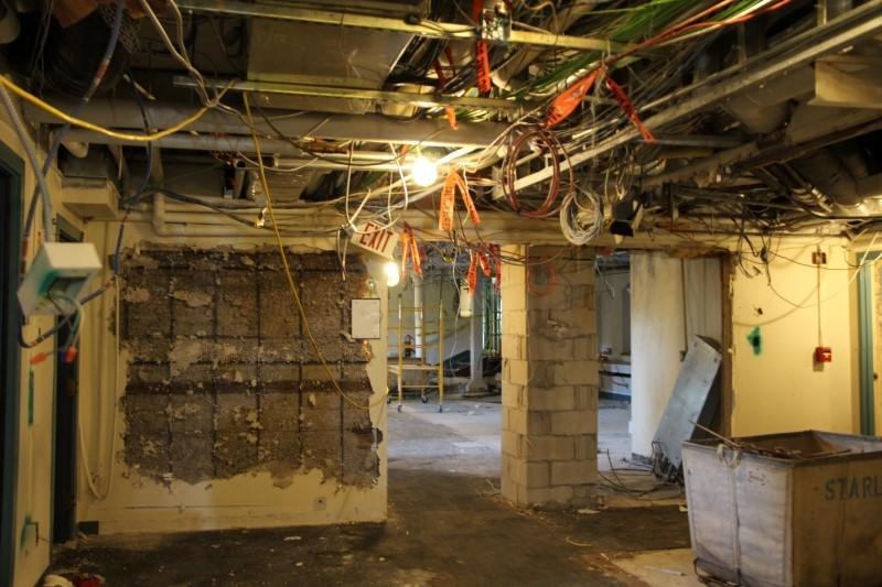 Swartz Hall demolition
