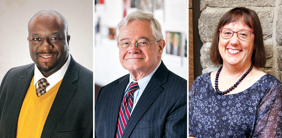 Teddy Hickman-Maynard, Dudley Rose, and Emily Click
