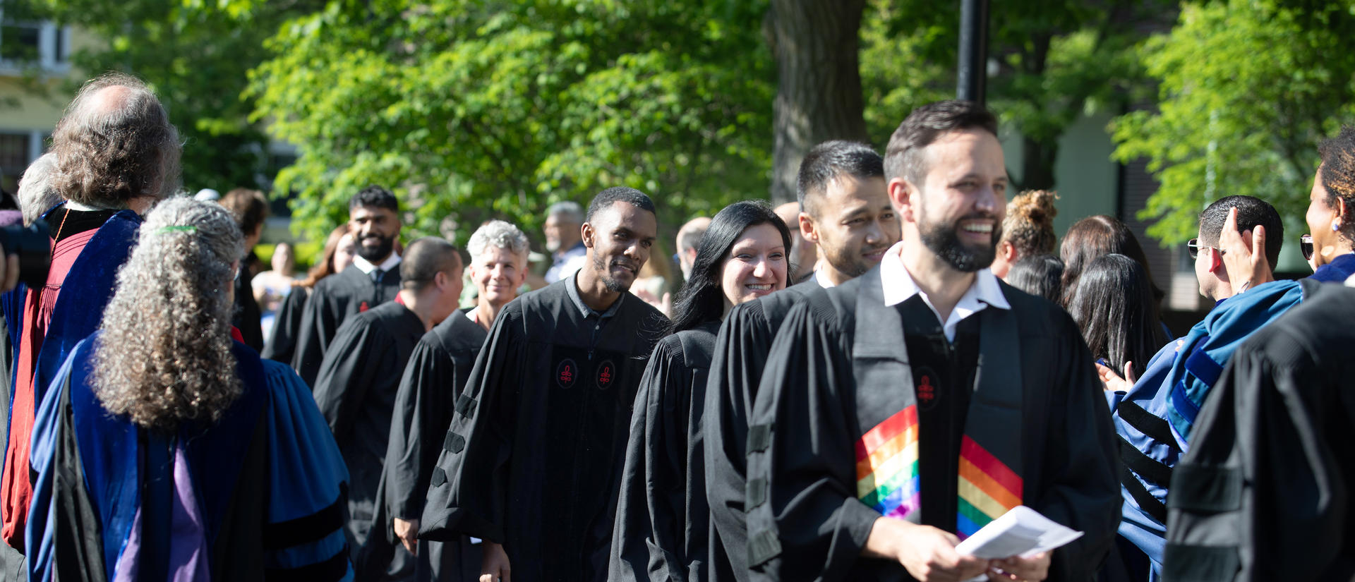 New HDS graduates at Commencement