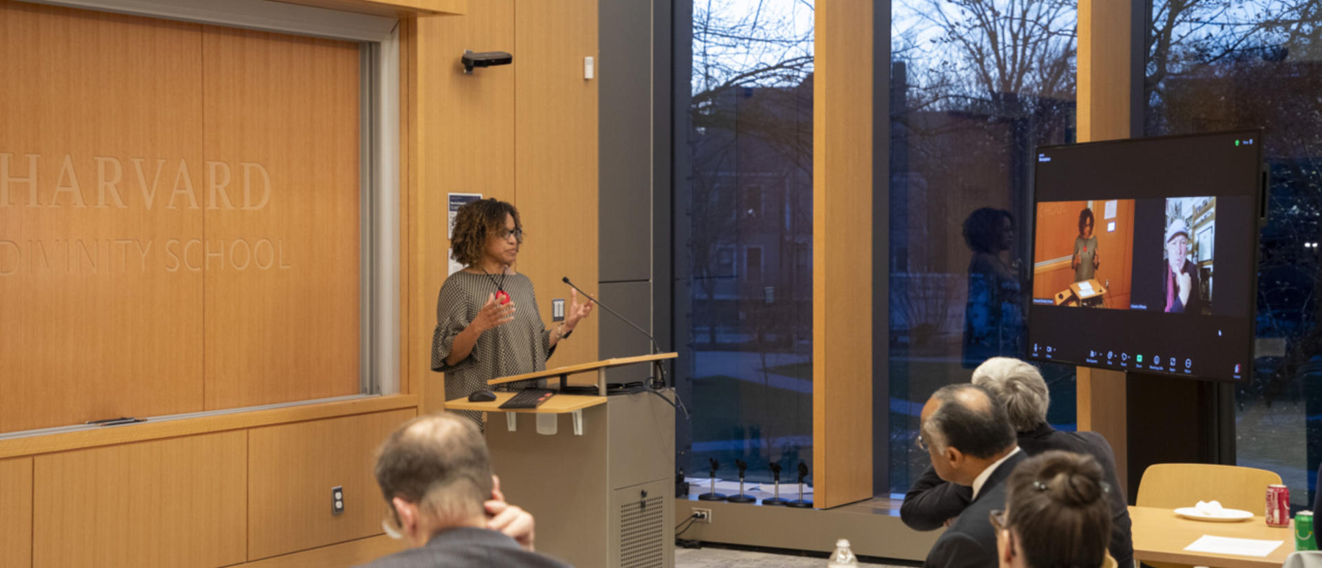 Dean Frederick speaks virtually with Colum McCann