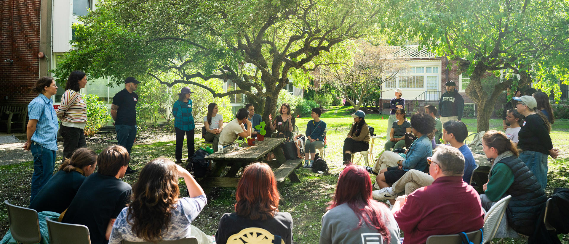Garden Blessing event at HDS