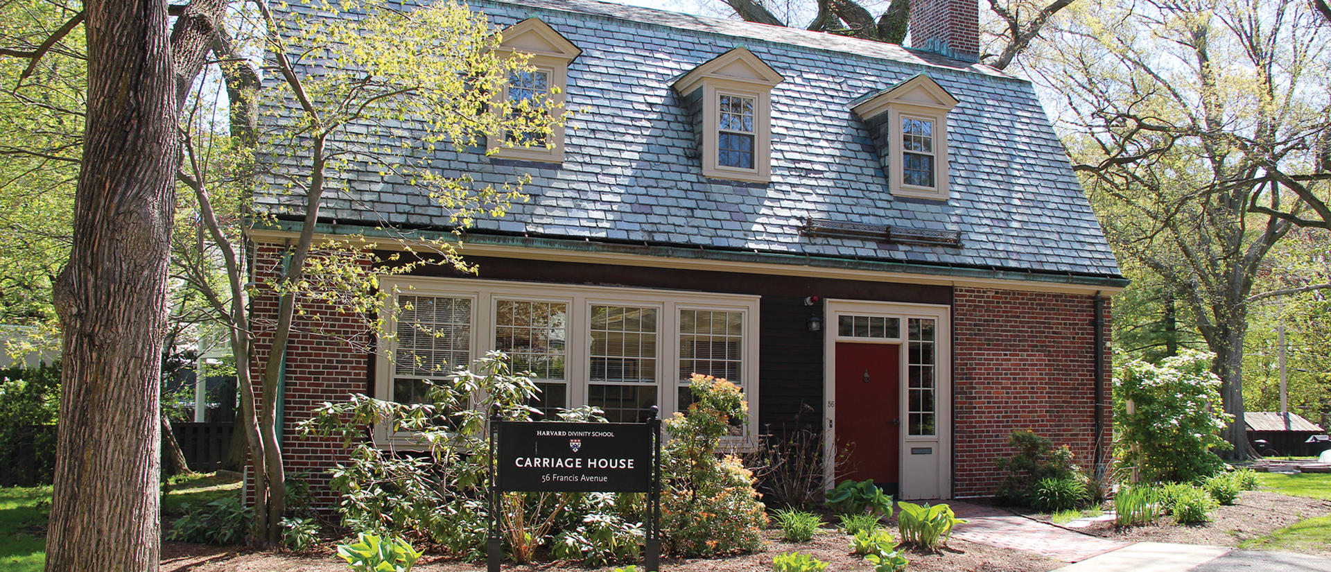 WSRP Carriage House in spring