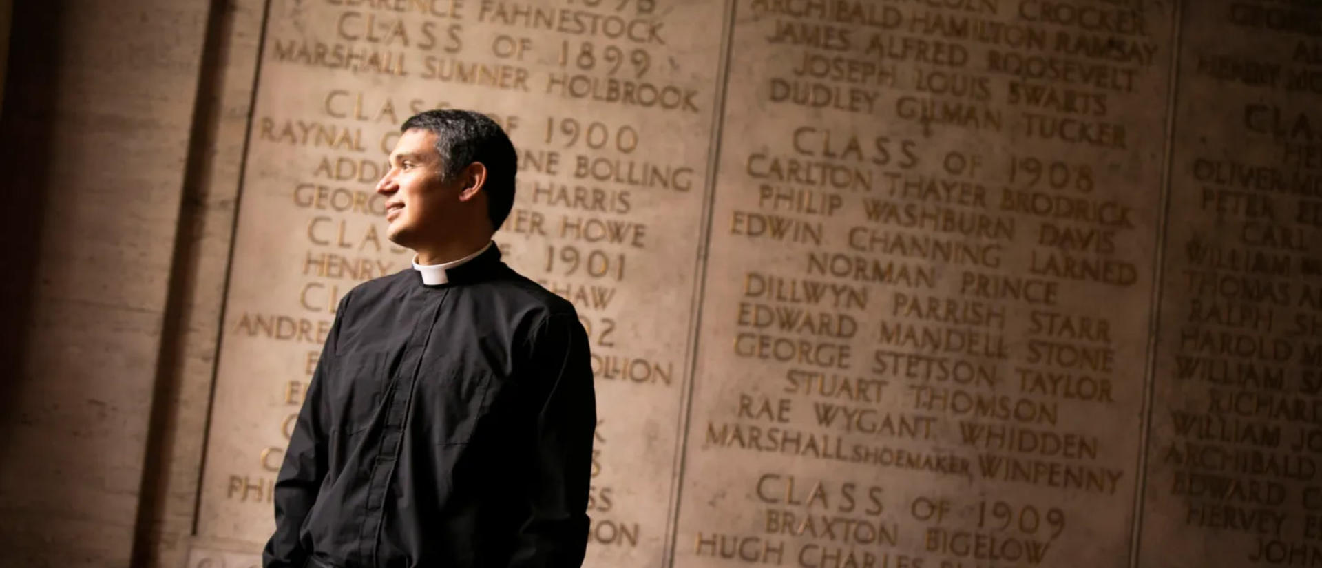 Matthew Potts in Memorial Church