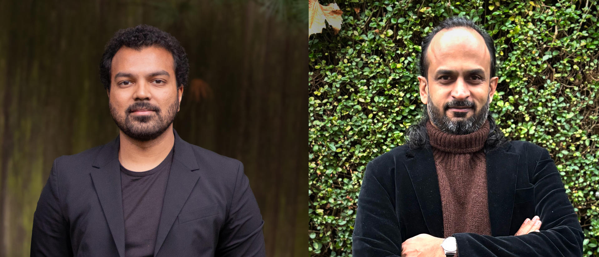 Professors Swayam Bagaria and Bhrigupati Singh 