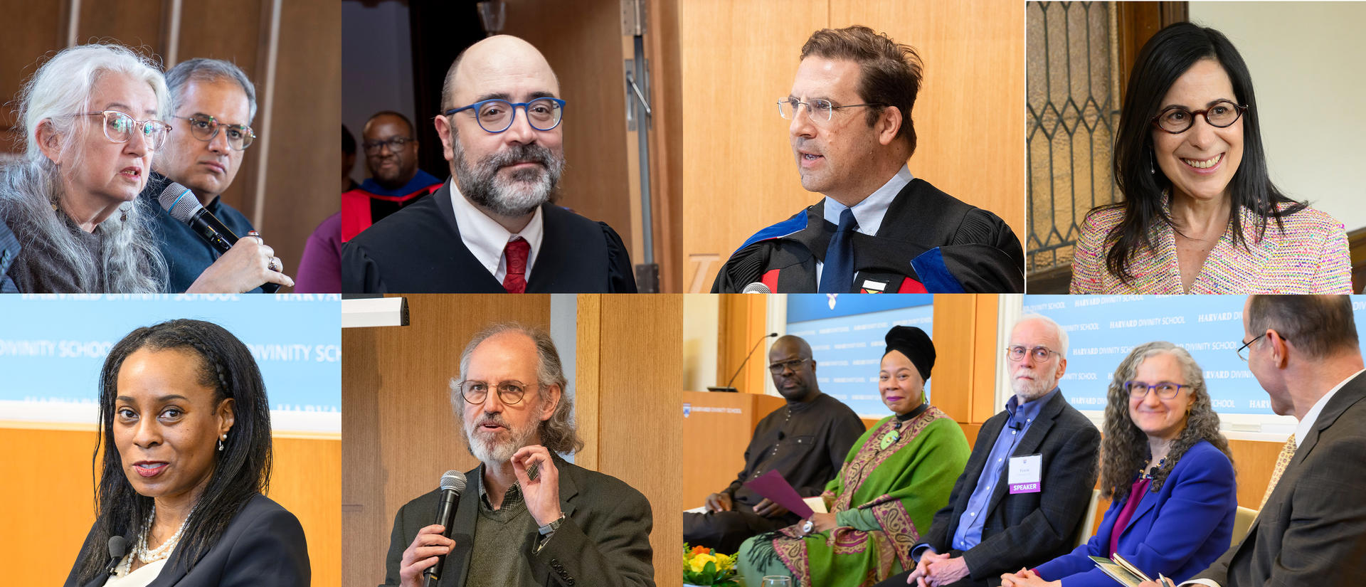 Collage of HDS Faculty at various HDS events