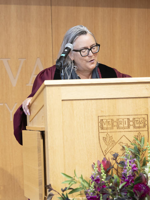 Amy Hollywood delivers Convocation address
