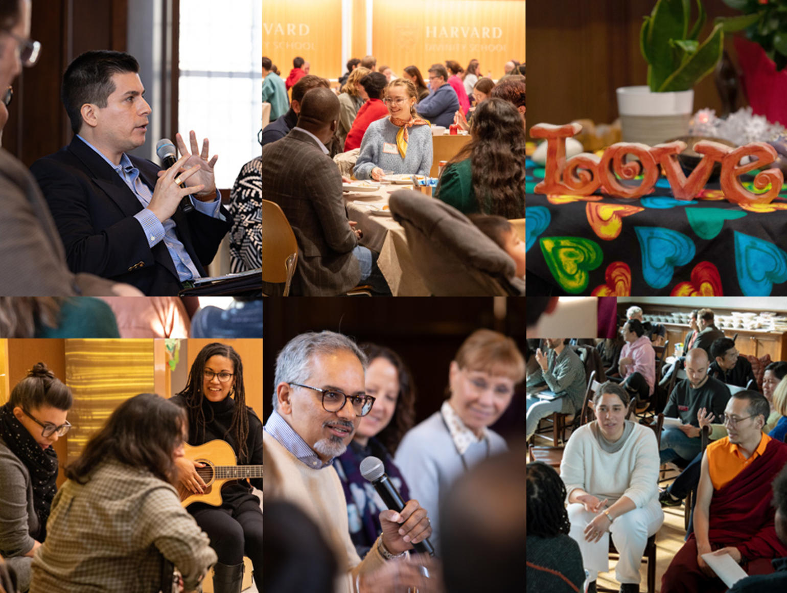 Collage of photos from OCB events